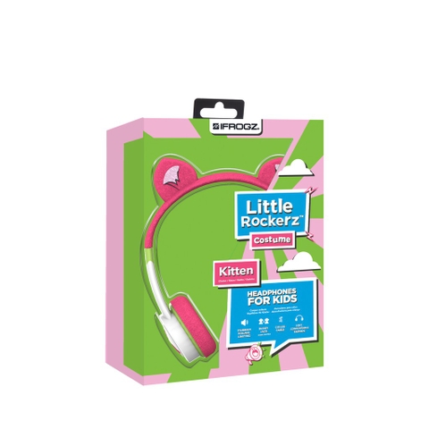 Tai nghe iFrogz Headphone-Little Rockerz Costume-With Buddy Jack and Coiled Cable