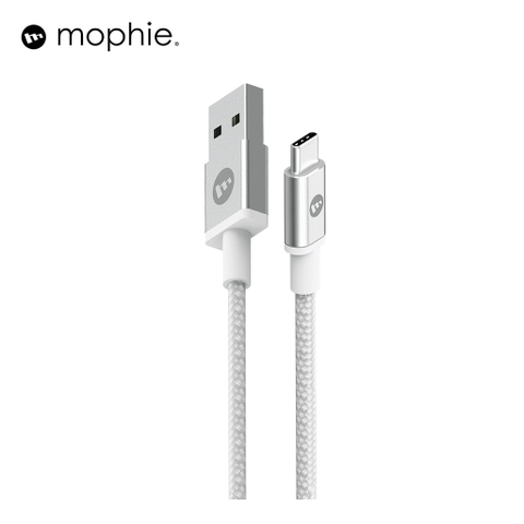 Cáp USB-A to USB-C Mophie 1M - White