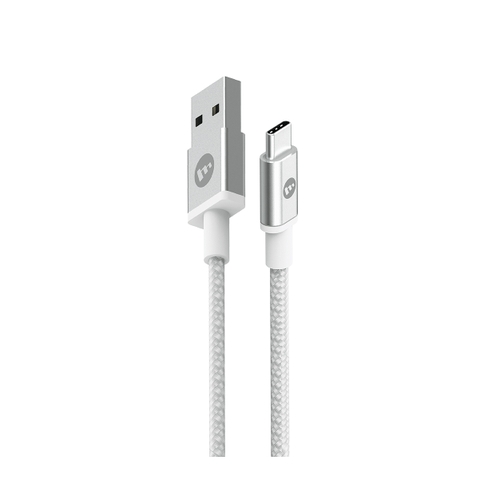 Cáp USB-A to USB-C Mophie 1M - White
