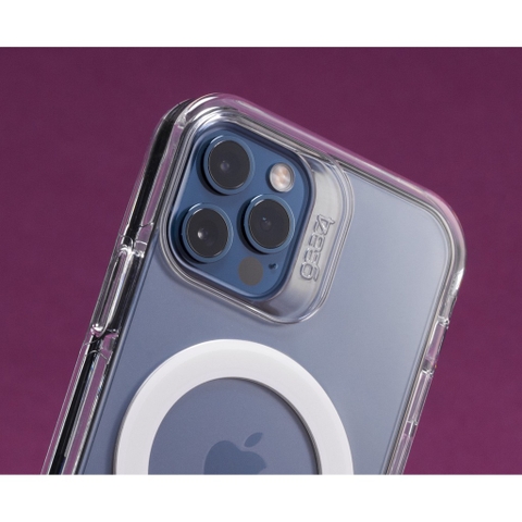 [HÀNG TRƯNG BÀY 90%] Ốp lưng iPhone 12 Pro max Crystal Palace Snap - Clear