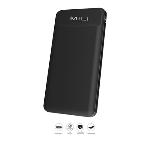 Sạc dự phòng MiLi Power shine II 10,000mAh/3.7V - HB-M90