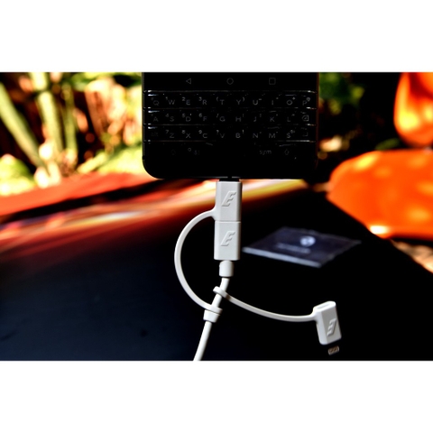 Cáp 3 trong 1 Micro-Lightning-Type C 1.2m C11UBX3CFWH4 - Trắng