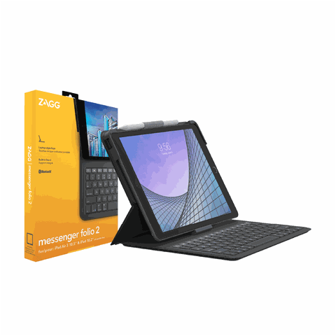 Ốp lưng kèm bàn phím iPad 10.2"/10.5" - ZAGG Messenger Folio 2