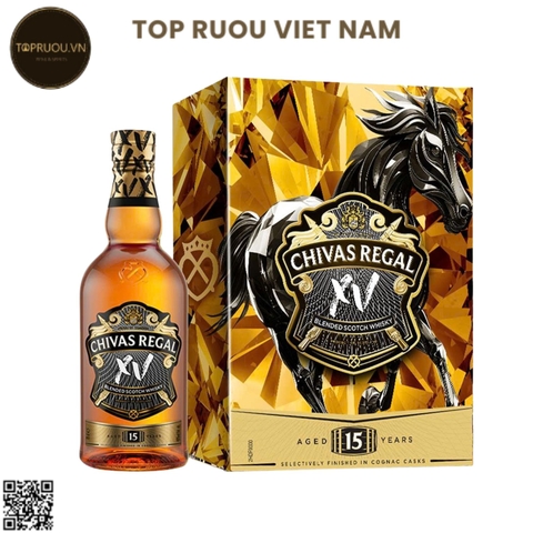 Hộp Qùa Chivas 15 YO F26 - 700ml - 40% - Scotland