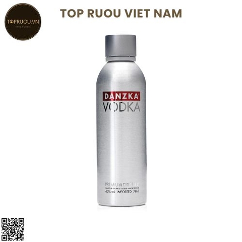 Vodka Danzka - 1000ml - 40% - Đan Mạch