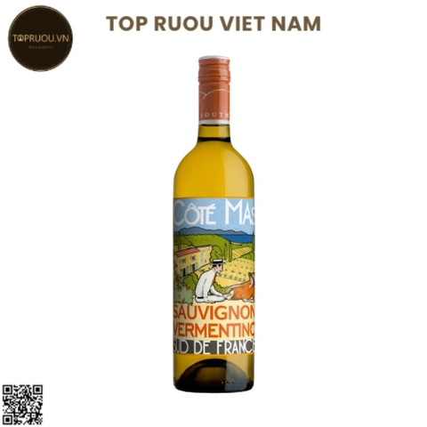 Rượu Vang Trắng Côté Mas Rouge Du Midi - Pháp - Sauvignon - 13.5% - 750ml