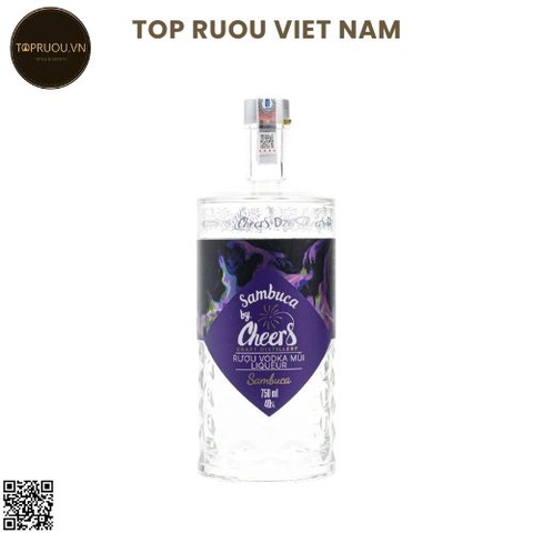 Vodka & Liqueur Cheers Sambuca 750ml - 40% - Việt Nam