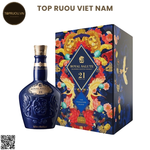 Hộp Qùa Chivas Royal Salute 21 YO F26 - 700ml - 40% - Scotland