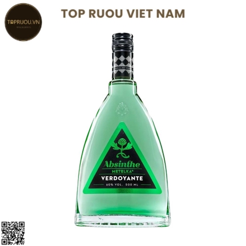 Absinthe Metelka Verdoyante - 500ml - 60% - Cộng Hòa Czech