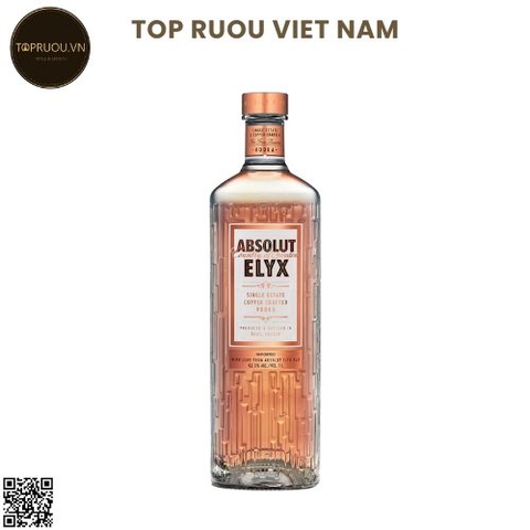 Vodka Absolut Elyx - 1000ml - 40% - Thụy Điển