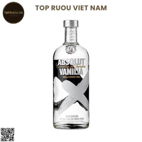 Vodka Absolut Vanila (Vani) - 1000ml - 40% - Thụy Điển
