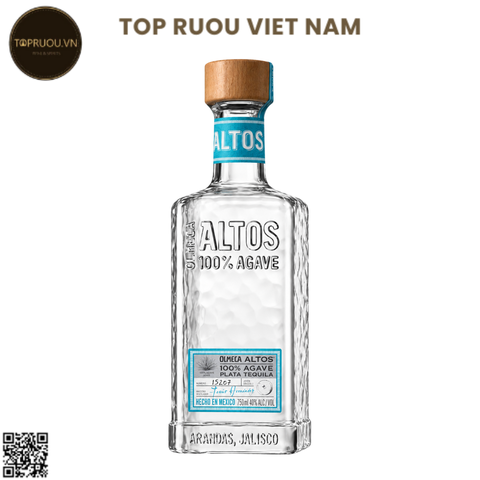 Tequila Olmeca Altos Plata - 700ml - 38% - Mexico