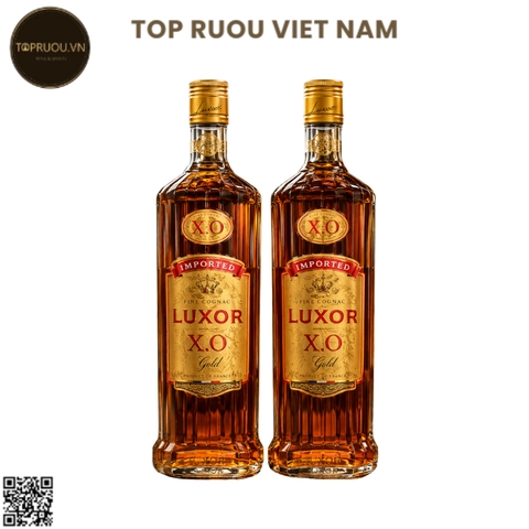 Combo 2 Chai Brandy XO Luxor Napoleon - 700ml - 40% - Pháp