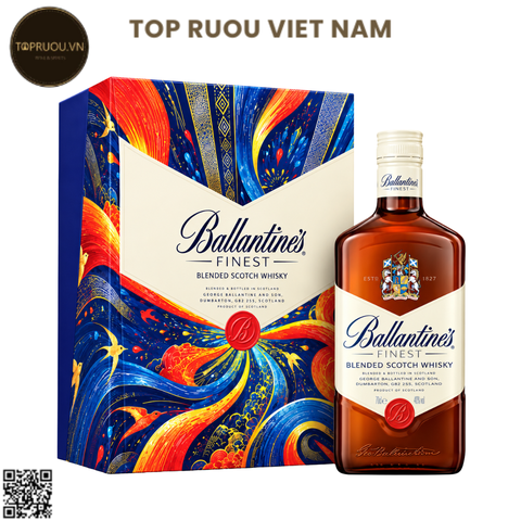 Hộp Quà Whisky Ballantine's Finest F27 - 700ml - 40% - Scotland