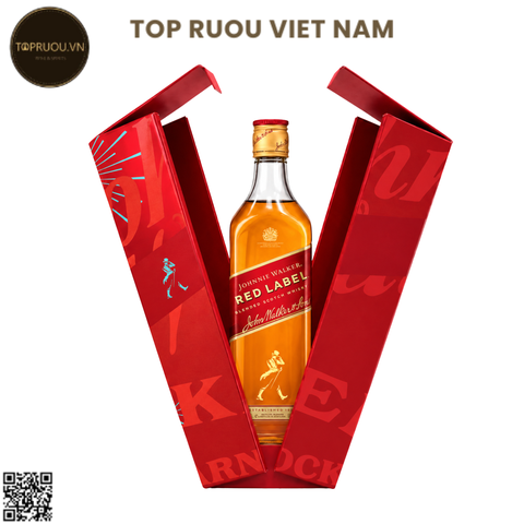 Hộp Quà Whisky Johnnie Walker Red Label F27 - 700ml - 40% - Scotland