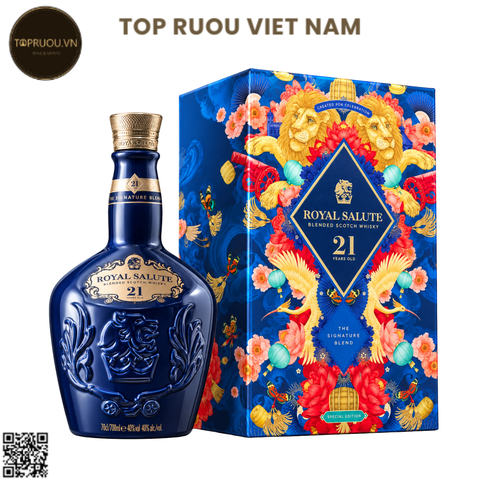 Hộp Quà Whisky Royal Salute 21 F27 - 700ml - 40% - Scotland