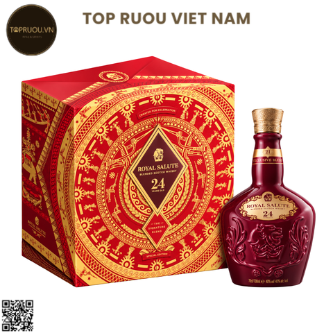 Hộp Quà Whisky Royal Salute 24 F27 - 700ml - 40% - Scotland