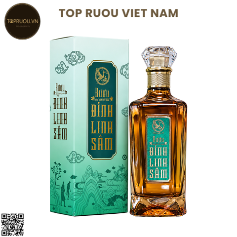 Rượu Sâm Ngọc Linh Đỉnh Linh Sâm - 500ml - 29% - Việt Nam