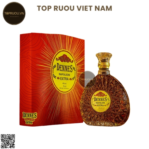 Brandy XO Dennes Napoleon Extra  - 700ml - 40% - Pháp