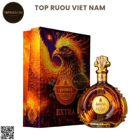 Brandy Bowie Extra - 700ml - 40% - Pháp