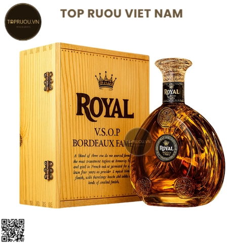 Brandy XO Royal (Hộp Gỗ) - 700ml - Pháp - 40%