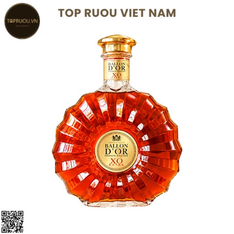 Brandy XO Ballon D'or Extra - 700ml - 40% - Pháp (Không Hộp - Không Ly)