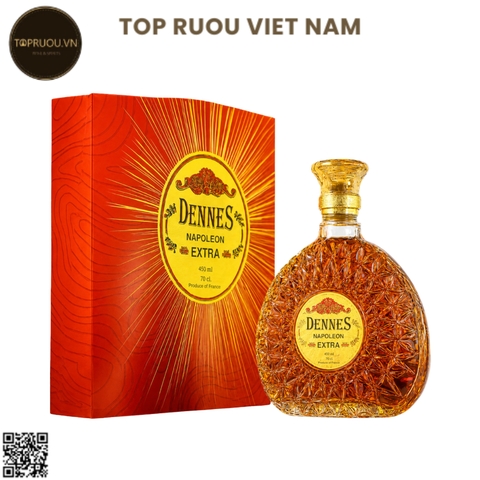 Brandy XO Dennes Napoleon Extra  - 700ml - 40% - Pháp