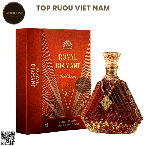 Brandy XO Royal Diamant - 700ml - 40% - Pháp
