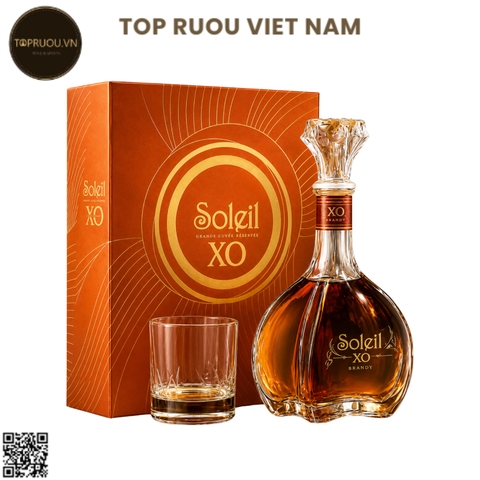 Brandy XO Soleil Crepin - 700ml - 40% - Pháp