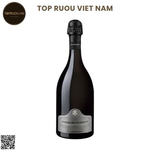 Vang Nổ Ca' Del Bosco Annamaria Clementi Franciacorta Riserva DOCG - Ý - Chardonnay, Pinot Nero, Pinot Bianco - 12,5% - 750ml