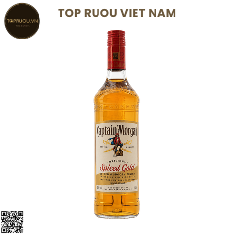Rum Captain Morgan Spiced Gold - 700ml - 35% - Jamaica