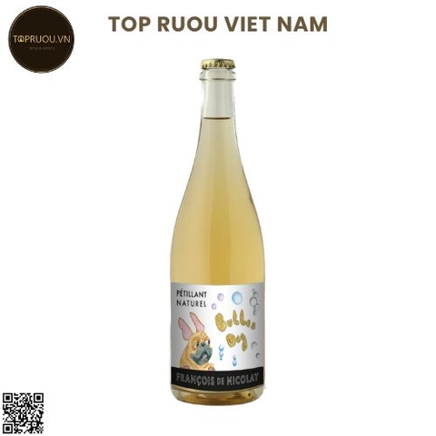 Vang Nổ Francois de Nicolay Petillant Naturel - Pháp - Chardonnay - 11,5% - 750ml