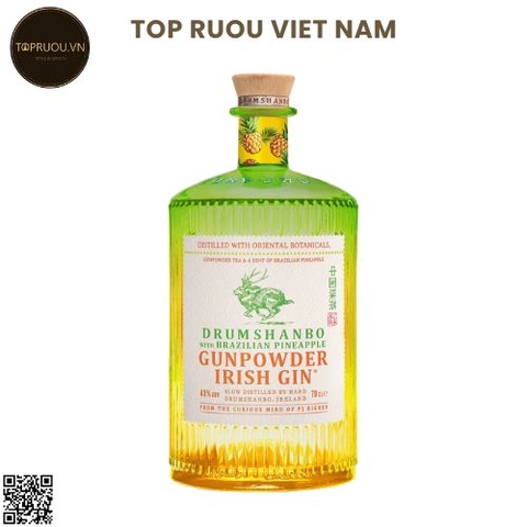 Gin Drumshanbo Brazilian Pineaple Gunpowder Irish - 700ml - 43% - Ireland