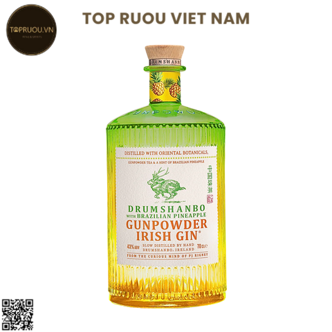 Gin Drumshanbo Brazilian Pineaple Gunpowder Irish - 700ml - 43% - Ireland
