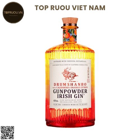 Gin Drumshanbo Californian Orange Citrus Gunpowder Irish - 700ml - 43% - Ireland