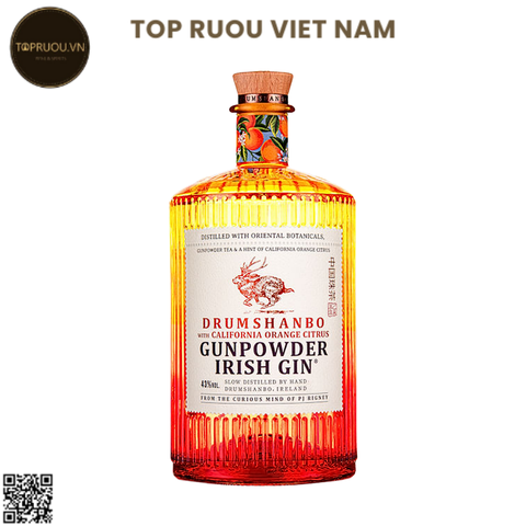 Gin Drumshanbo Californian Orange Citrus Gunpowder Irish - 700ml - 43% - Ireland