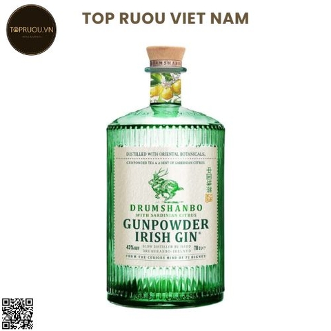 Gin Drumshanbo Sardinian Citrus Gunpowder - 700ml - 43% - Ireland