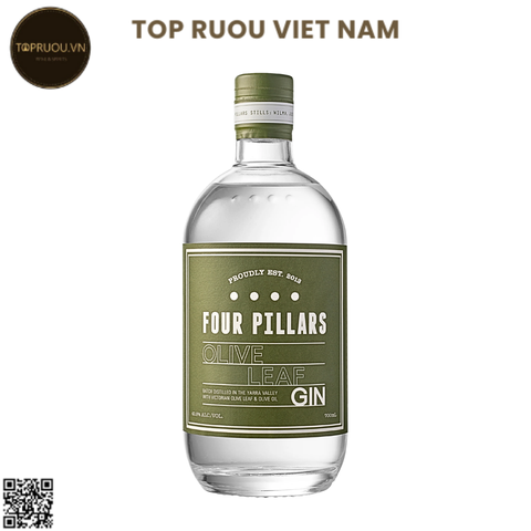Gin Four Pillars Olive Leaf - 700ml - 43.8% - Úc