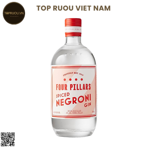 Gin Four Pillars Spicied Negroni - 700ml - 41.8% - Úc