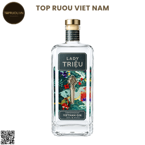 Gin Lady Triệu - 700ml - 43% - Việt Nam
