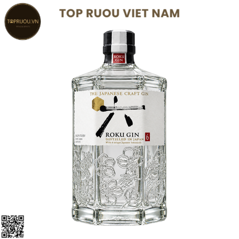 Gin Roku - 700ml - 43% - Nhật Bản