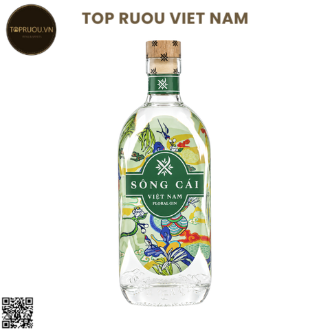 Gin Sông Cái Floral - 700ml - 45% -  Việt Nam