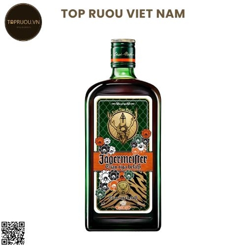 Rượu Thảo Mộc Jagermeister Flower - 700ml - 35% - Đức
