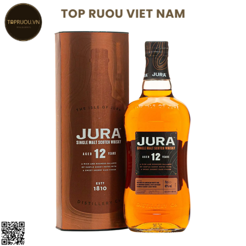 Whisky Jura 12 Single Malt - 700ml - 40% - Scotland