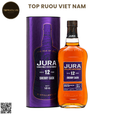 Whisky Jura 12 Sherry Cask Finish Single Malt - 700ml - 40% - Scotland