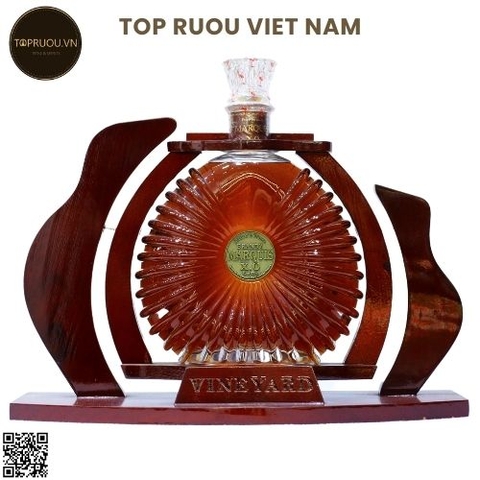 Kệ Rượu Gỗ Brandy XO Marquis - 3000ml - 40% - Pháp
