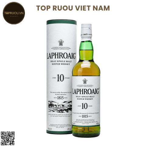 Whisky Laphroaig 10 Years Islay Single Malt - 700ml - 43% - Scotland