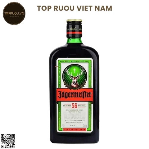 Rượu Thảo Mộc Jagermeister - 1000ml - 35% - Đức (Phiên bản thường)
