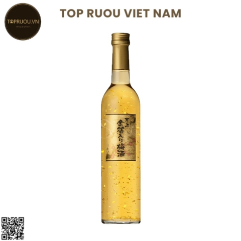 Rượu Mơ Vẩy Vàng Kikkoman - 500ml - 13% - Nhật Bản