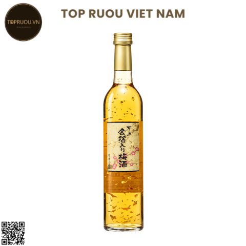 Rượu Mơ Vẩy Vàng Kikkoman - 500ml - 13% - Nhật Bản